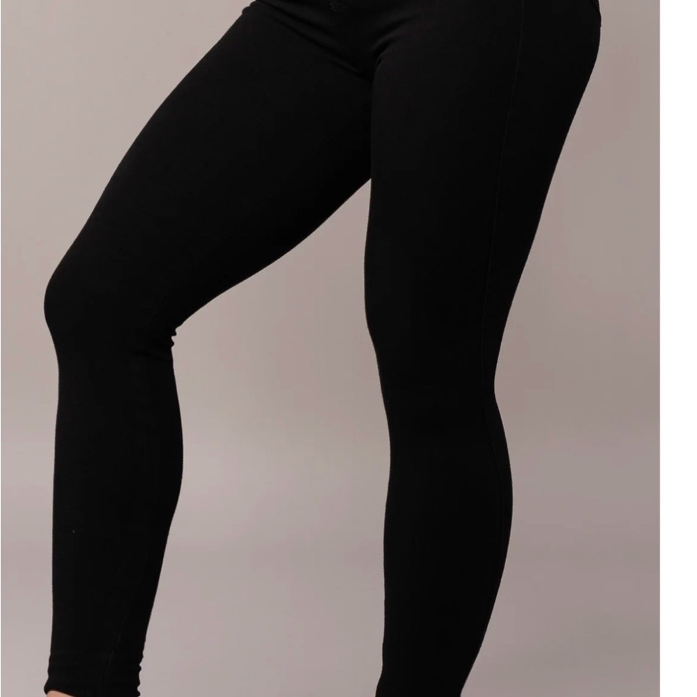 FitJeans 360 High Waisted - Black Denim Pants - Picture 3 of 7